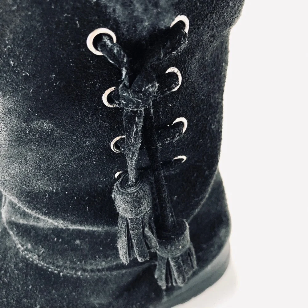 Lauren Ralph Lauren ‘Tadina’ Tassel Suede Boot